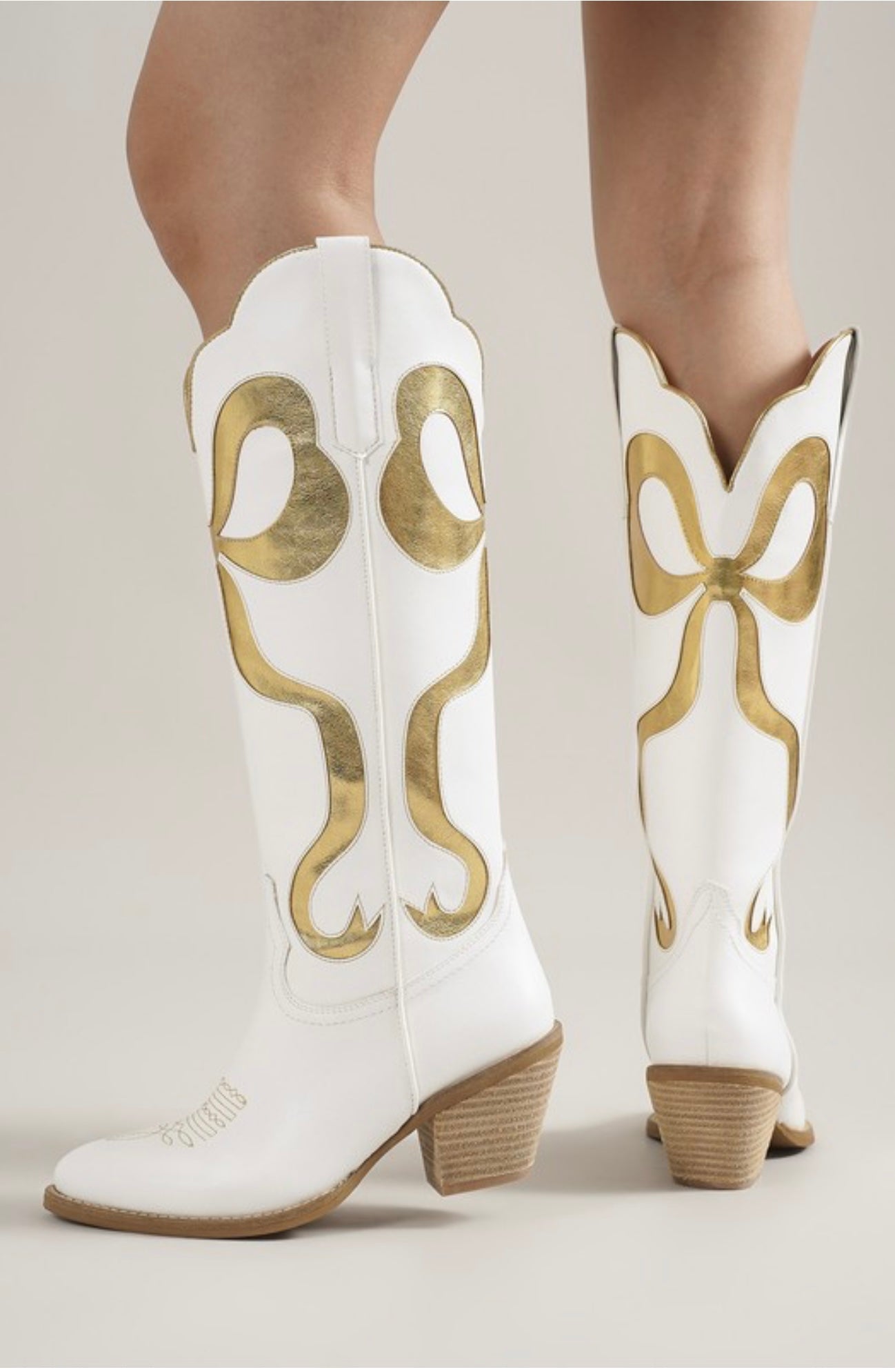 Cowboy Bow Boots