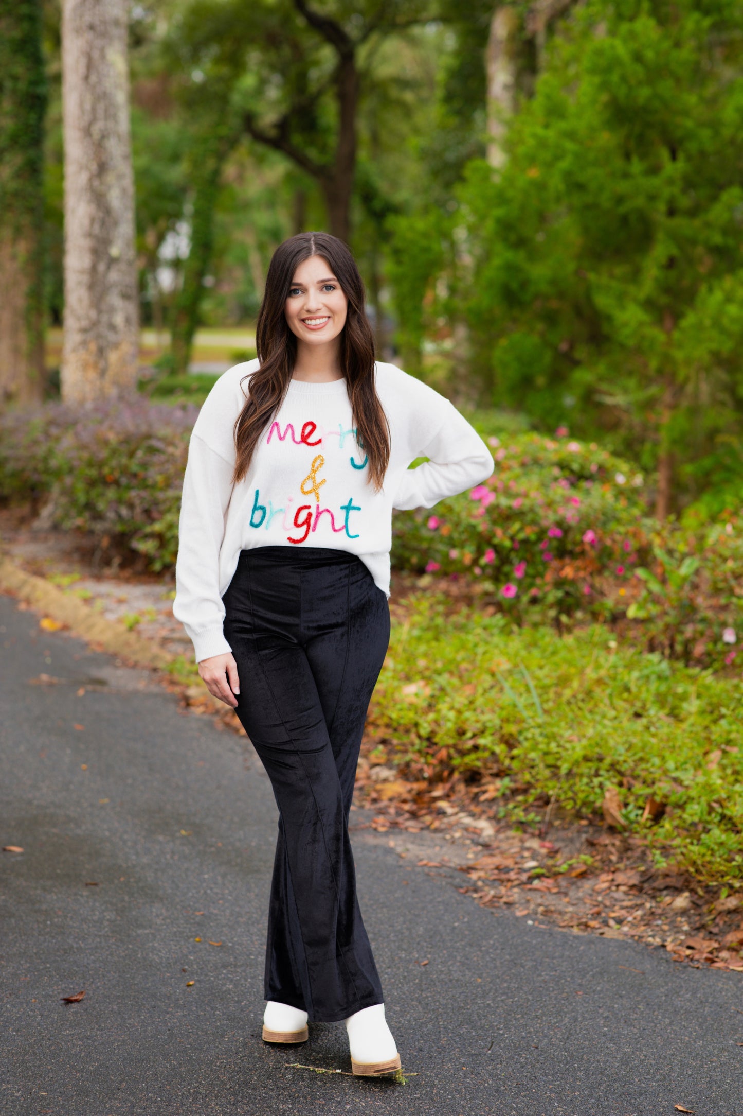 Merry & Bright Tinsel Sweater