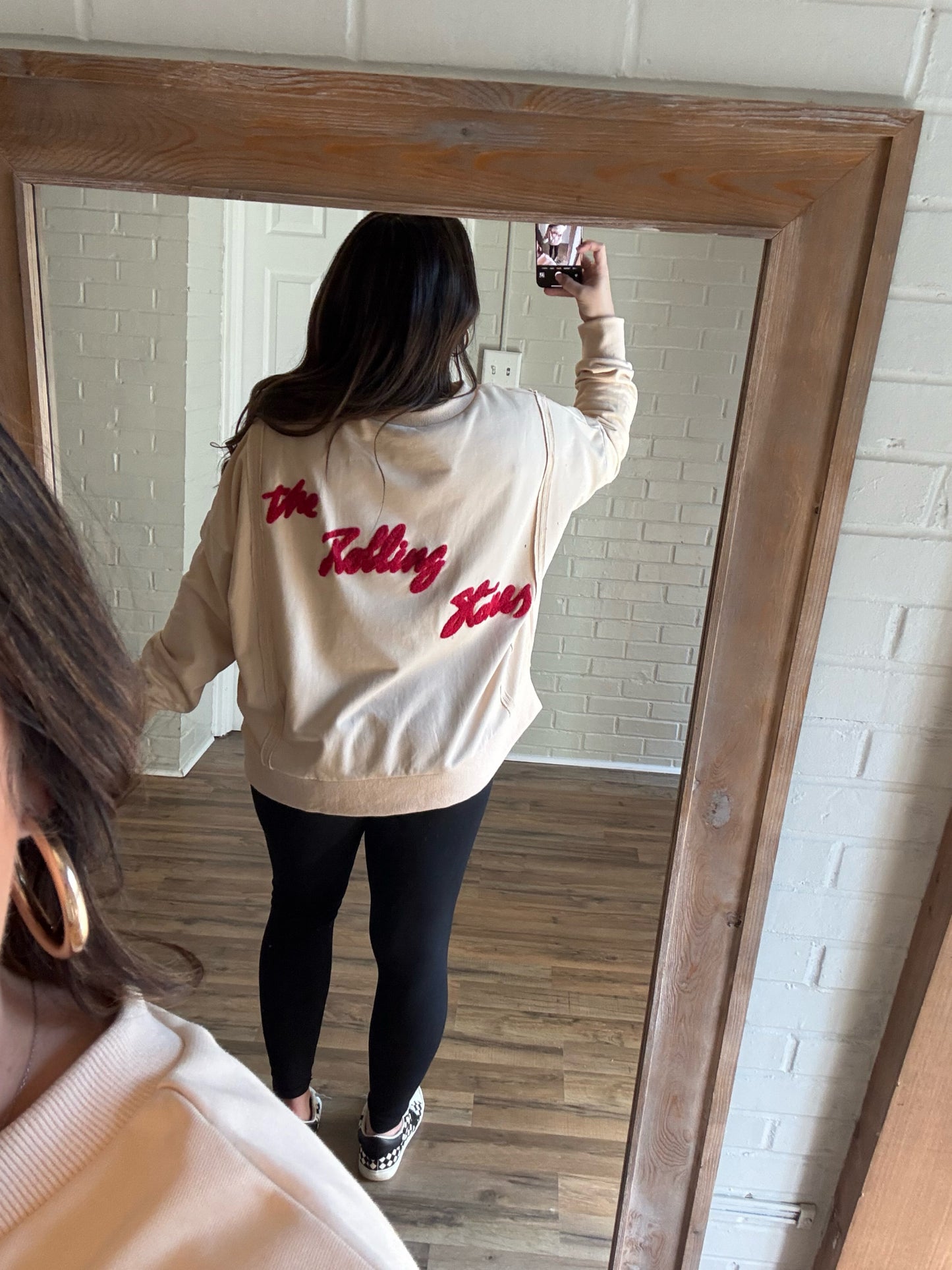 Rolling Stone Embroidered Sweatshirt