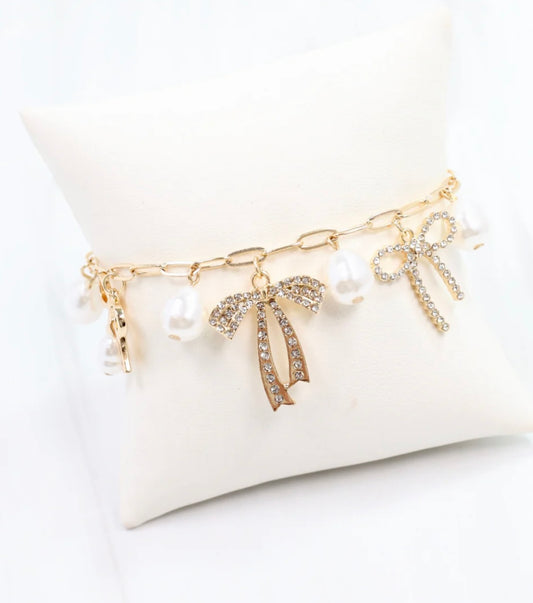Caroline Hill | Hayley Charm Bracelet Gold