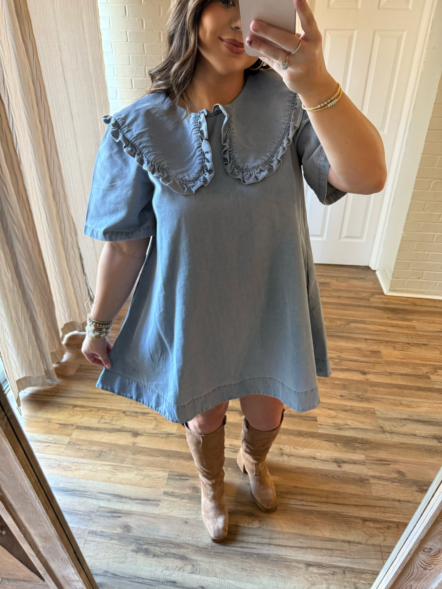 Denim Mini Dress