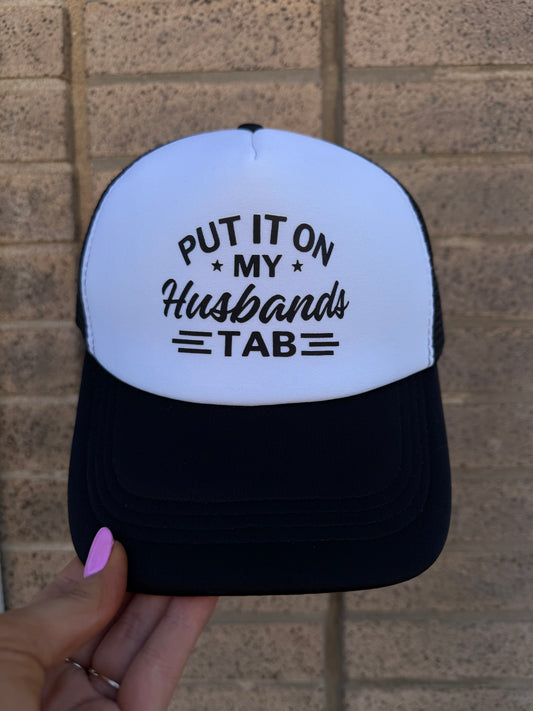 PUT IT ON MY HUSBANDS TAB