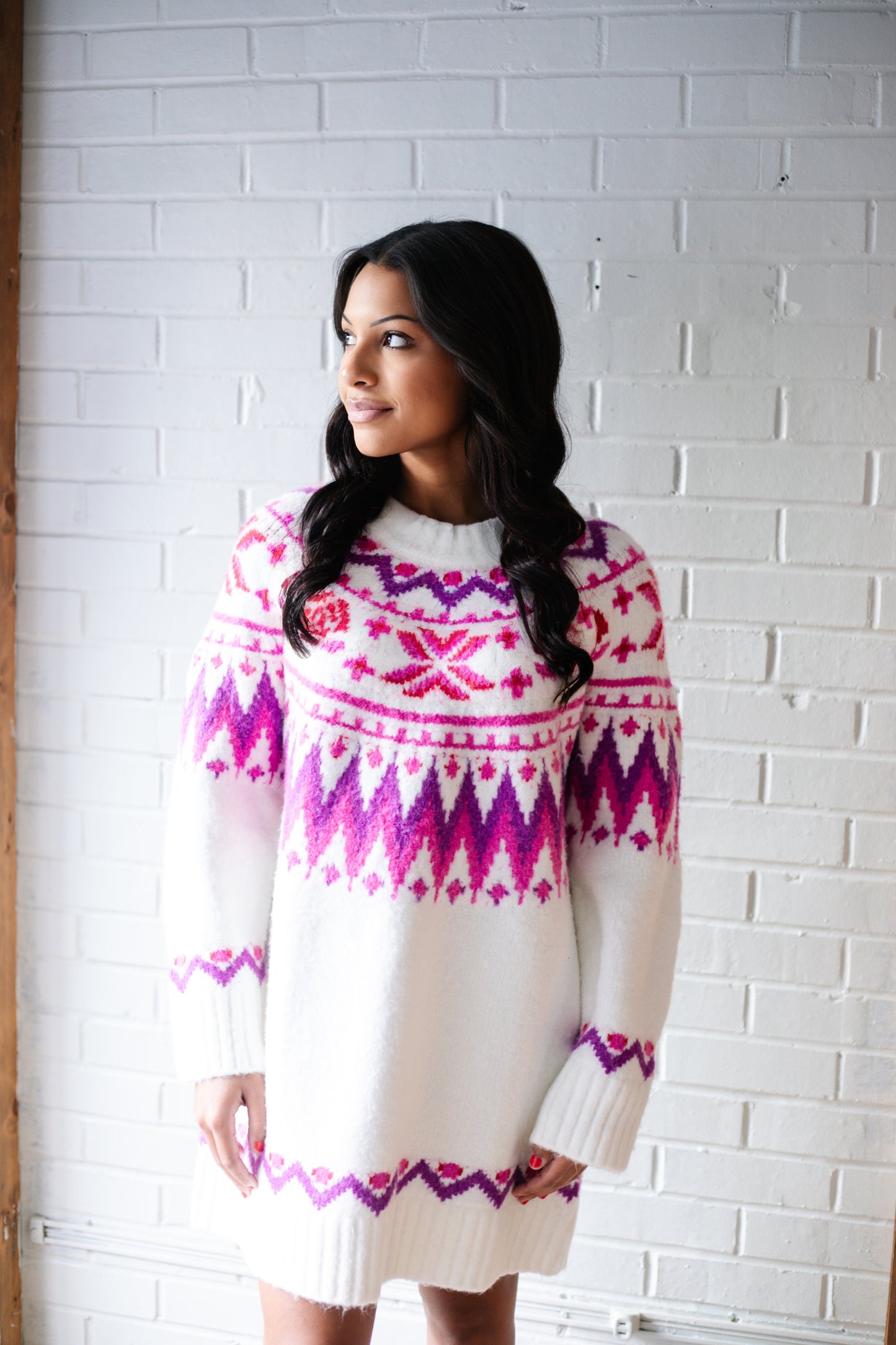 Ivory Sweater Dress