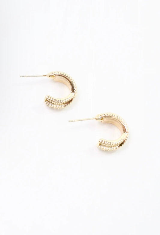 Caroline Hill | 
Tawny Hoop Earring Gold